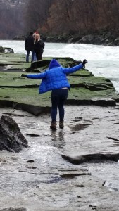 Shelly trying not to kill herself