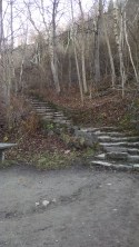 Stairs that tried to kill me